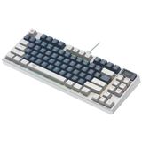 Havit Gamenote KB884L Pro Hot-Swap Türkçe Gaming Mekanik Klavye - Tft Ekranlı, 3 Modlu,(BT/2.4G/Kablolu) - Beyaz