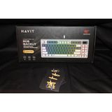 Havit Gamenote KB884L Rgb Red Switch Mekanik Oyuncu Klavyesi - Beyaz