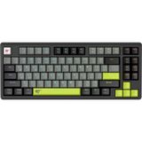 Havit Gamenote KB904L Manyetik Switch Mekanik Klavye - Rgb, Hot-Swappable, 8khz - Siyah - Yeşil