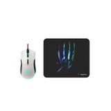 Havit Gamenote MS1037CM Beyaz RGB Optik Kablolu Gaming Mouse + Mouse Pad