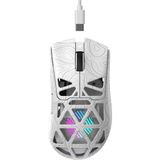 Havit Gamenote MS1043WB Kablosuz Gaming Mouse – 24K Dpı, 2.4ghz + Bt5.3 + Type-C, Hafif Tasarım, Rgb - Beyaz