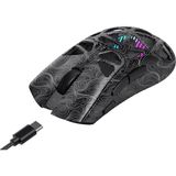Havit Gamenote MS1043WB Kablosuz Gaming Mouse – 24K Dpı, 2.4ghz + Bt5.3 + Type-C, Hafif Tasarım, Rgb - Siyah