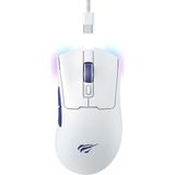 Havit Gamenote MS966WB Profesyonel Rgb Wireless Gaming Oyuncu Mouse 4 Modlu - Beyaz