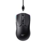 Havit Gamenote MS974WB PAW3311 Ultra Hafif 12.000 DPI RGB Gaming Oyuncu Mouse 2.4GHz + Bluetooth 5.1