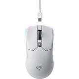 Havit Gamenote MS974WB Tri-Mode RGB Kablosuz Gaming Mouse 12000 DPI Oyun İçin Üstün Performans - Beyaz