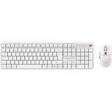 Havit KB261WB Kablosuz Klavye Mouse Seti – Türkçe Q, Ultra Sessiz Tuşlar - Beyaz