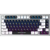 Havit Kraken Astralforce-1 Rgb Aydınlatmalı 81 Tuşlu Mekanik Gaming Klavye - Beyaz - Siyah