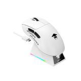 Havit Kraken Starblaze-1 Rgb Kablosuz Gaming Mouse 26000 Dpı, PAW3395, Ekranlı Stant - Beyaz