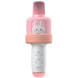 Havit KS201BT Bluetooth Karaoke Mikrofonu - 5W Dahili Hoparlör, BT 5.3, Sevimli Tasarım (Pembe)
