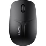 Havit MS48GT Kablosuz Sessiz Mouse - 1600 Dpı, Hafif Tasarım - Siyah