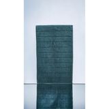 Havlu Denizi Bambu Yeşil Renkli Ayak Havlusu - 50 x 85 cm - Koyu Yeşil