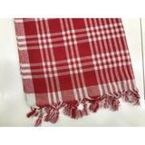 Havlu Evi Çok Amaçlı Sofra Bezi & Piknik Örtüsü 160X160 Retro Desen - 160 x 160 cm - Kırmızı