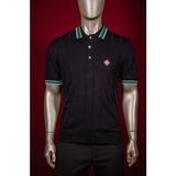 Havlu Kumaş Erkek Polo T-Shirt Nw - 0 Siyah - XXL