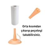 Havlu Peçetelik, Peçete Sarıcı, Kağıt Havlu Düzenleyici (Gri) - Ahşap