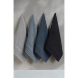 Havlu Seti | El, Yüz ve Saç Havlusu | 50X90 cm -%100 Pamuk Havlu - Havlu Takımı (Gri) - 0,6 x 19 x 29 cm