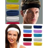 Havlu Sporcu Ter Bandı Kafa Bandı Headband Tenis Saç Bandı kirmizi