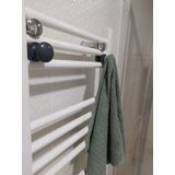 Havlupan Radyatör Askısı, Banyo Askısı, Bornoz Askısı, Kolay Kurulum, Havlu Kıyafet Askısı, Banyo Kurutmalık (ANTRASİT)