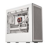 HAVN BF 360 FLOW Yüksek Hava Akışlı ATX Orta Boy PC Kasa, Yarı Açık SGCC Çelik Çerçeve, SimpliCable Kablo Yönetimi, 2x 180mm Fan, 1x 140mm 360mm Radyatör Montajlı fan, Manyetik Paneller - Beyaz