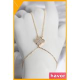 Havor Yonca Model Pirinç Şahmeran Kolye Kadın Gold Renk - Standart