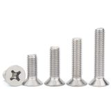 Havşa Başlı YHB Vida Metrik Vida DIN 965 Galvaniz Kaplama Montaj Vidası (20, M6x40)