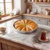 Havuç Dilimi Baklava 2 Kg Tepsi