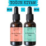 Havuç Tohumu Yağı ve At Kestanesi Yağı 2 x 20 ml - %100 Soğuk Sıkım Saf - 100 ml