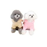 Havuçlu Polar Köpek Kıyafeti Pembe L