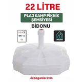 Havuz Balkon Bahçe Şemsiyesi Bidonu 22 Litre