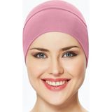 Havuz Deniz Düz Bone R-999-B Gül Kurusu - Standart