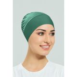 Havuz Deniz Düz Bone R-999-B Yeşil - Standart