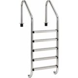Havuz Hane Standart Seri Havuz Merdiveni 304 Aısı 5 Basamaklı