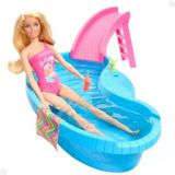 Havuz Oyun Seti İle Barbie Bebek Eğlencesi