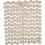 Havuz Taşma Kanal Izgarası – Tek Geçme Model – 19.5 cm x 3.5 cm – 10 Metre