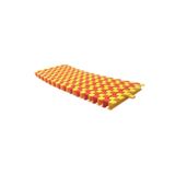 HavuzcuMarket 20 cm Kare Model Renkli Havuz Taşma Izgarası Tek Geçme Sarı/kırmızı