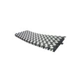 HavuzcuMarket 20 cm Kare Model Renkli Havuz Taşma Izgarası Tek Geçme Siyah/beyaz