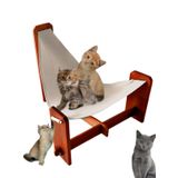 Havzoria Çam Ağacı Kedi Berjeri - Hamak Beşik - Kedi Evi - Kedi Salıncağı - Kedi Yatağı - Oyun Alanı