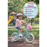 Hawai 16 Jant Çantalı Çocuk Bisikleti | 4-6 Yaş | Çelik Kadro | V-Fren | Zil