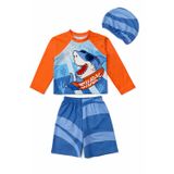 Hawai Paradise Baskılı Erkek Çocuk Uzun Kollu Mayo