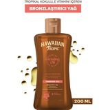 Hawaiian Tropic 200 ml Bronzlaştırıcı Yağ Tropikal Kokulu E Vitamini ile Güzel Bronzluk Sağlar