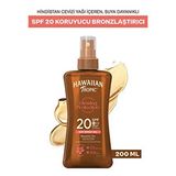 Hawaiian Tropic Glowing Protection Dry Spray Oil SPF20 Koruyucu Bronzlaştırıcı Yağ 200 ml