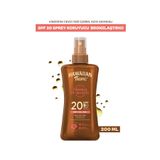 Hawaiian Tropic Glowing Protection Parlaklık ve Işıltı Etkili SPF20 Koruyucu & Bronzlaştırıcı Yağ -200ml