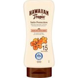 Hawaiian Tropic Satin Protection Güneş Losyonu Spf 15 180 ml 2 Adet