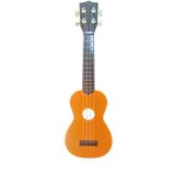 Hawaiian Xu21-1-Or Soprano Ukulele - Turuncu (Eğitim - 21 İnç) | 4 Telli Naylon Yapı, Canlı Turuncu Renk, Ada Esintili Parlak Ses Karakteri | Ölçü: 21 İnç / 53 Cm (Standart Soprano Boy)