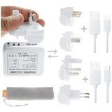 Haweel Universal Seyahat Şarj Adaptör Iphone ve 1 Mikro USB Şarj Kablosu SET-(5775) - Seçenek
