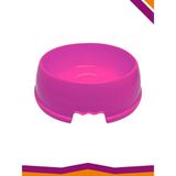 Hawhaw Jumbo Plastik Köpek ve Kedi Mama ve Su Kabı 4 Lt - Pembe