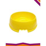 Hawhaw Jumbo Plastik Köpek ve Kedi Mama ve Su Kabı 4 Lt - Sarı