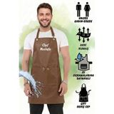 Hawk Era Deri İş Önlüğü Kişiye İsme Firmaya Özel Şef Garson Kafe Aşçı Mutfak Barista Kuaför