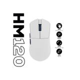Hawk Gaming Chair HM120 1K Hz 12500 DPI Tri-Mode Kablosuz/Bluetooth Beyaz Gaming Oyuncu Mouse