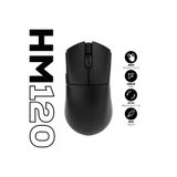 Hawk Gaming Chair HM120 1K Hz 12500 DPI Tri-Mode Kablosuz/Bluetooth Siyah Gaming Oyuncu Mouse