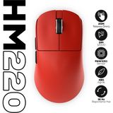Hawk Gaming Chair HM220 1K Hz 12000 DPI Tri-Mode Kablosuz/Bluetooth Kırmızı Gaming Mouse